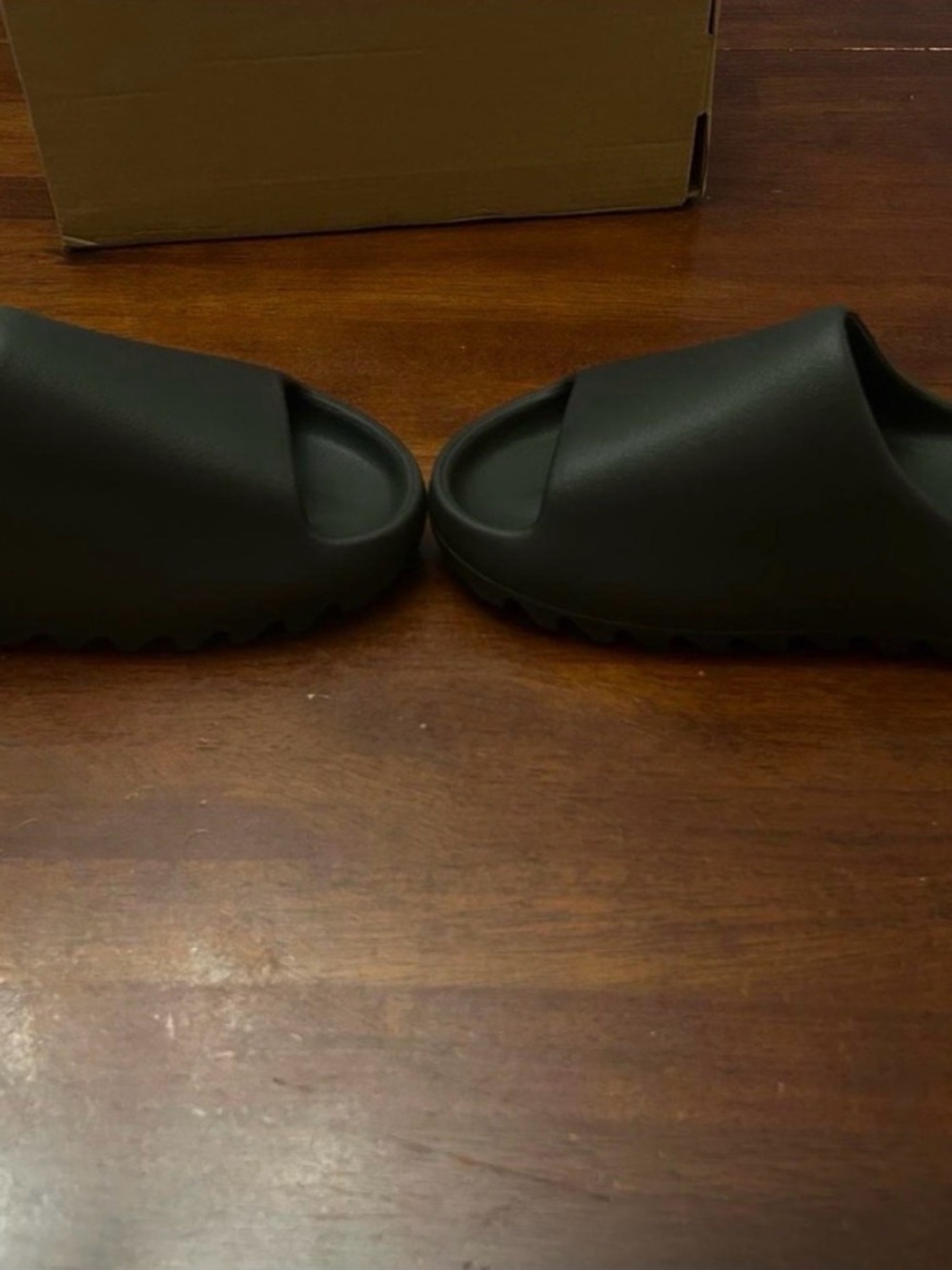 Yeezy Slide Sandals in Black